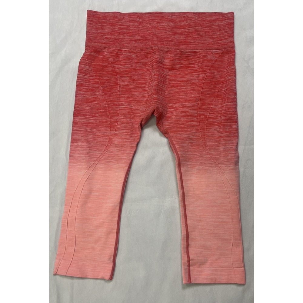 Electric Yoga Faded Ombre Full Length Leggings Pink Size XL